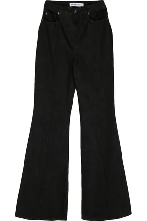 Self-Portrait Jeans bootcut con tiro medio