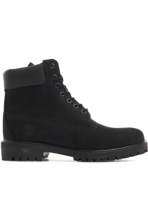 Timberland Botines de gamuza con paneles
