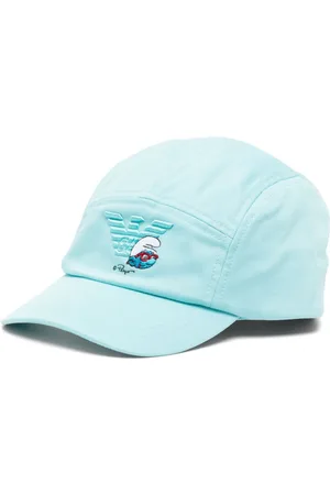 Emporio Armani Gorra con logo bordado de x The Smurfs