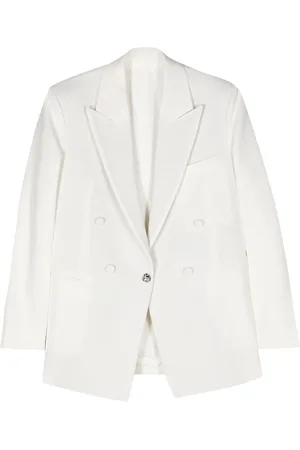Lanvin Blazer con botones de rosa