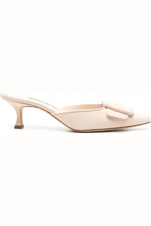 Manolo Blahnik Mules Maysale con tacón de 50mm