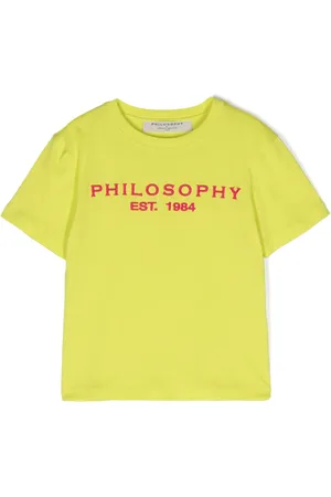 PHILOSOPHY DI LORENZO SERAFINI Playera con logo bordado