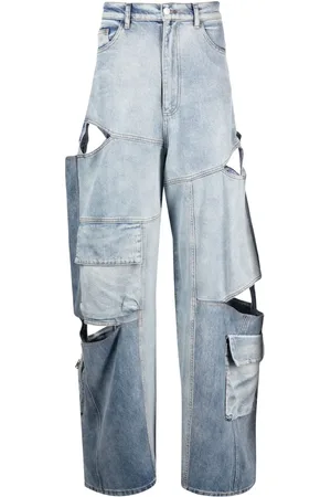 Natasha Zinko Jeans cargo con aberturas