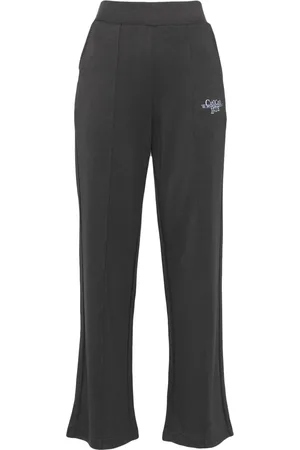 Chocoolate Pantalones acampanados con logo bordado