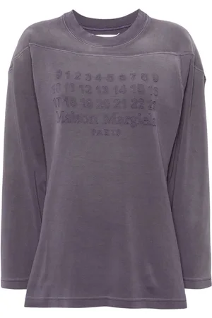 Maison Margiela Playera con logo Numbers