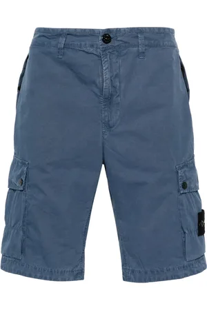 Stone Island Shorts cargo con distintivo Compass