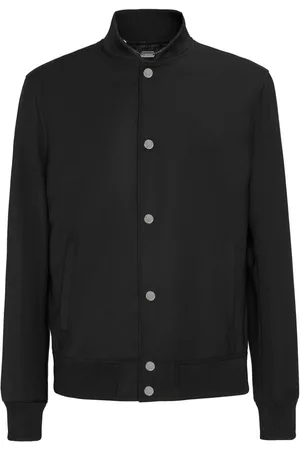 BILLIONAIRE Chamarra bomber con detalles de strass