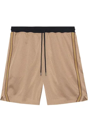 JOHN ELLIOTT Bermudas de malla con detalle de rayas