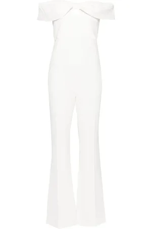 Self-Portrait Jumpsuit con hombros descubiertos