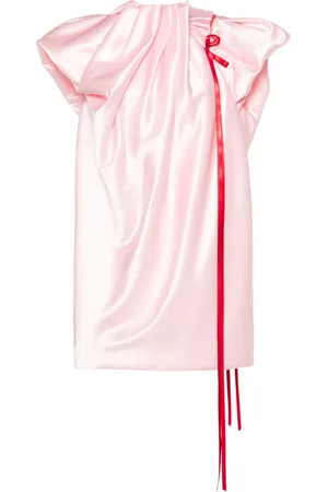 Simone Rocha Vestido corto con efecto satinado