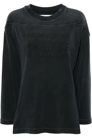 Maison Margiela Sudadera con detalle de números
