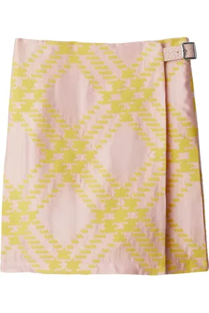 Burberry Kilt plisada con motivo de cuadros