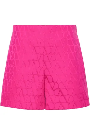 VALENTINO GARAVANI Shorts de vestir con motivo VLogo