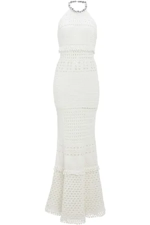 Retrofete Vestido de tejido crochet Mesa