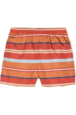 Etro Shorts de playa con bordado Pegaso