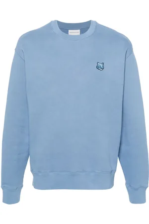 Maison Kitsuné Sudadera con parche del logo
