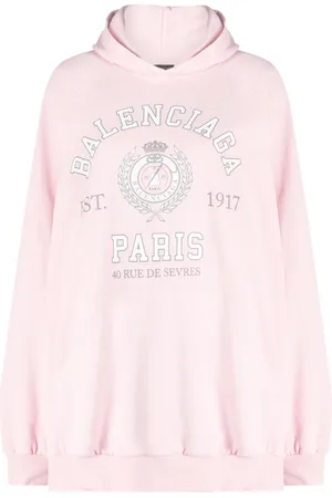 Balenciaga Hoodie con logo estampado