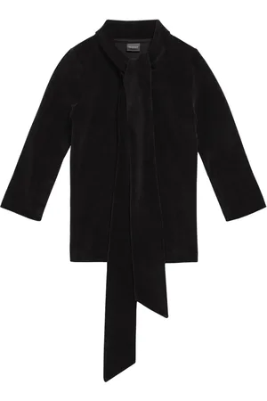 Balenciaga Top con detalle de mascada