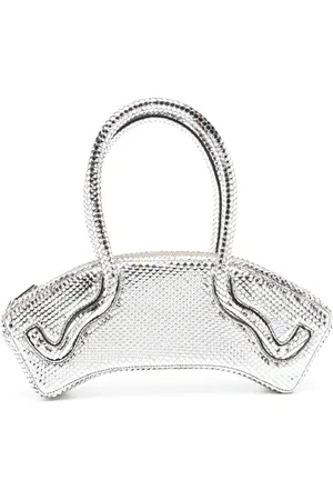 MISCI Bolsa de hombro con efecto de piel de serpiente