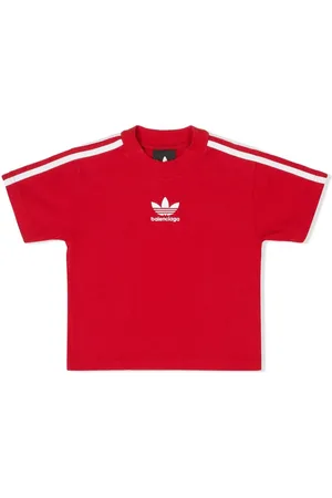 Balenciaga Playera con rayas laterales