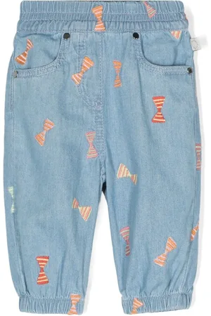 Stella McCartney Jeans Striped Bow