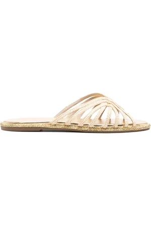 LE SILLA Sandalias de rafia planas