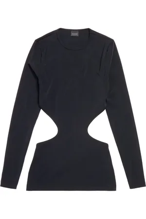 Balenciaga Top con detalle de abertura