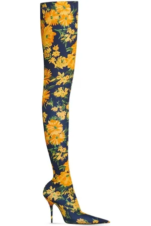 Balenciaga Botas altas con estampado floral