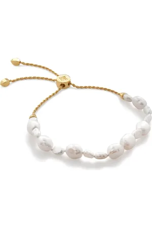Monica Vinader Pulsera Nura Reef con perla