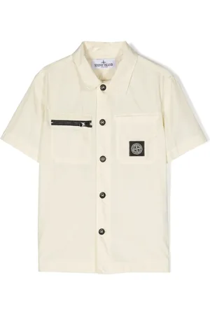 Stone Island Camisa con motivo Compass