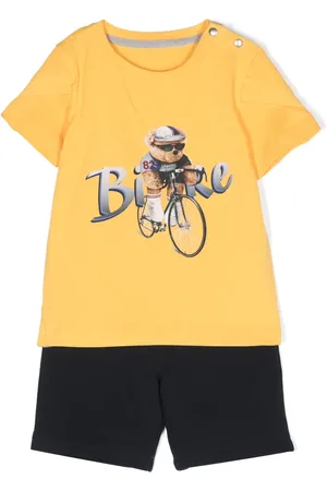 Lapin House Set de shorts y playera con estampado gráfico