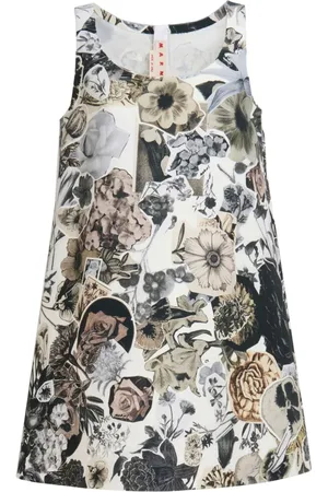 Marni Vestido acampanado con estampado floral