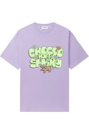 Chocoolate Playera stretch con eslogan estampado