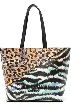 Roberto Cavalli Tote con letras del logo