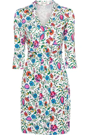 Diane von Furstenberg Vestido de seda New Jeanne