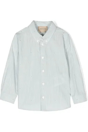 Gucci Camisa con estampado Square G