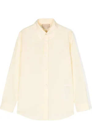 Gucci Camisa con estampado Square G
