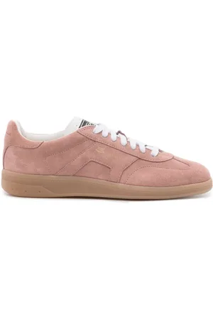 santoni Tenis con paneles de gamuza