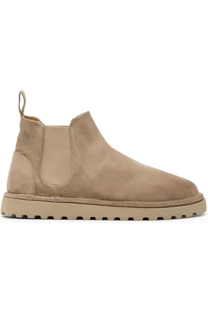 MARSÈLL Botines de gamuza con paneles