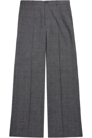 Balenciaga Pantalones extralargos con diseño ancho