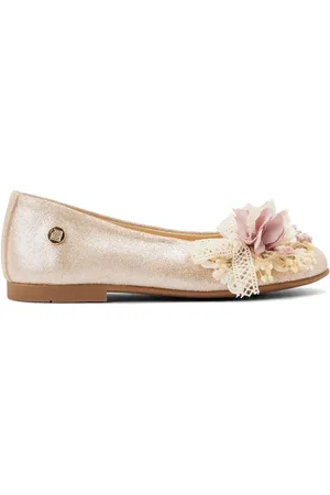 Andanines Flats con apliques florales