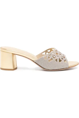 LE SILLA Mules con detalles de strass