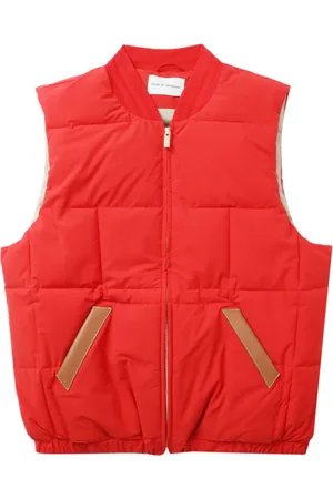 Drôle de Monsieur Chaleco capitonado con cuello alzado