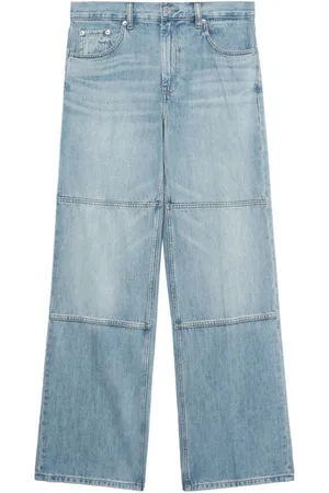 Helmut Lang Jeans anchos con tiro medio