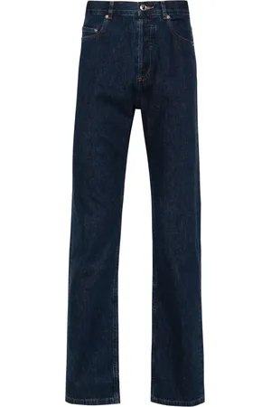 A.P.C. Jeans rectos con tiro alto