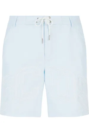 GCDS Shorts de playa con logo estampado
