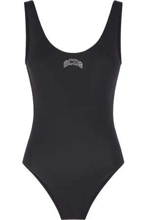 GCDS Traje de baño con logo estampado