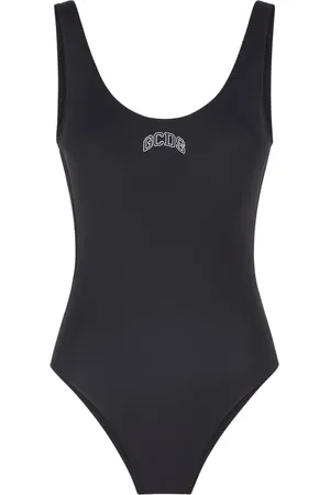 GCDS Traje de baño con logo estampado