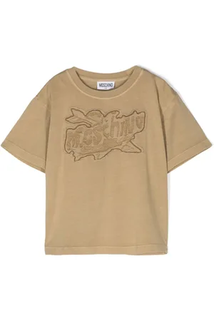 Moschino Playera con parche del logo