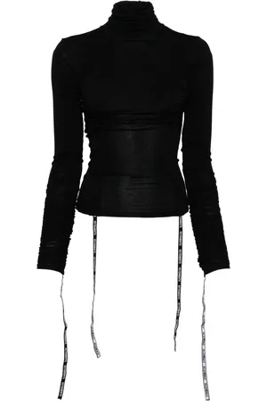 Vetements Top con cuello vuelto
